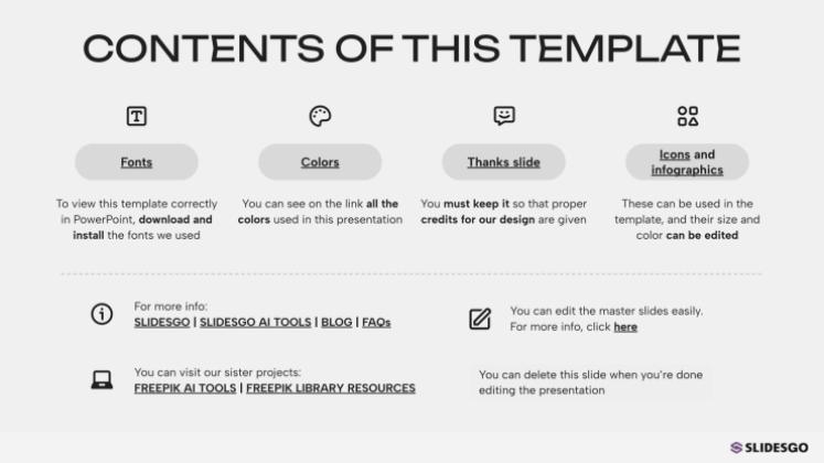 Post-University Life presentation template 