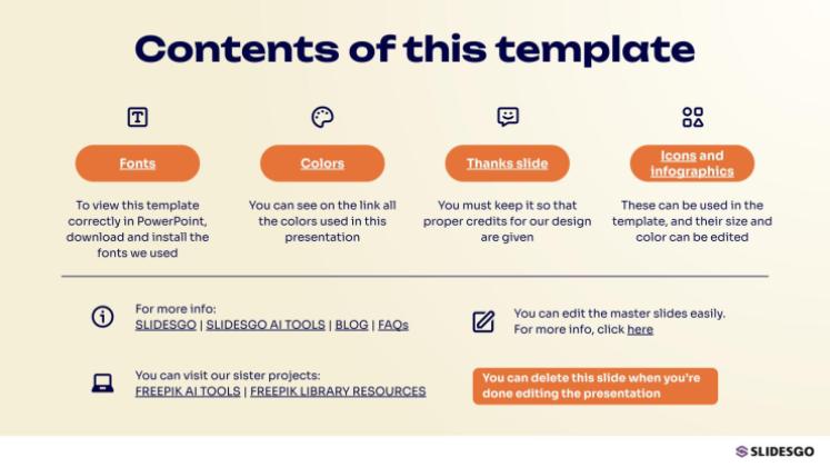 Summertime Vibes presentation template 