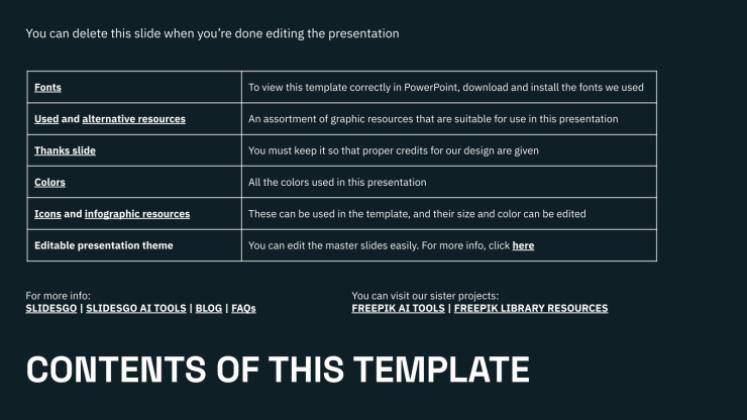 Dystopian Movie presentation template 