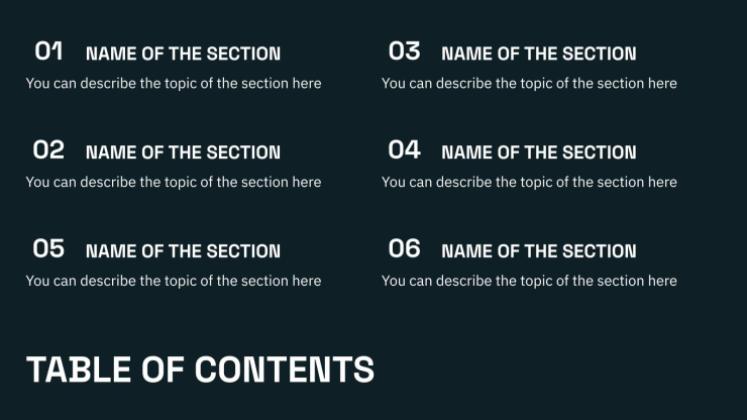 Dystopian Movie presentation template 
