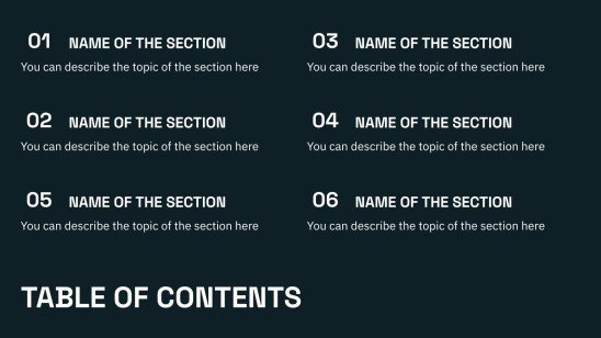 Dystopian Movie presentation template 