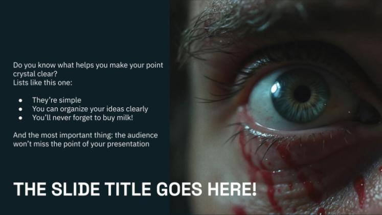 Dystopian Movie presentation template 