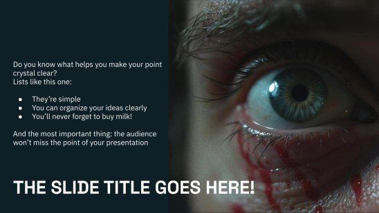Dystopian Movie presentation template 