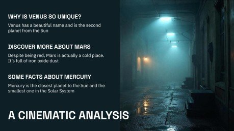 Dystopian Movie presentation template 