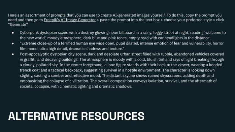 Dystopian Movie presentation template 