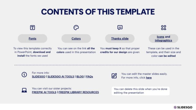Community Policing presentation template 