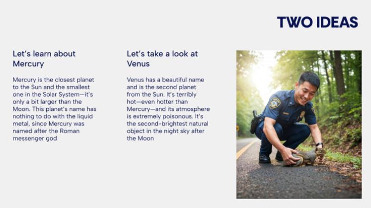 Gemeindepolizei Präsentationsvorlage