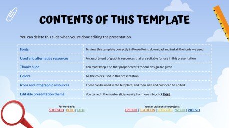 Leçon de sciences en plein air Modèles de présentation