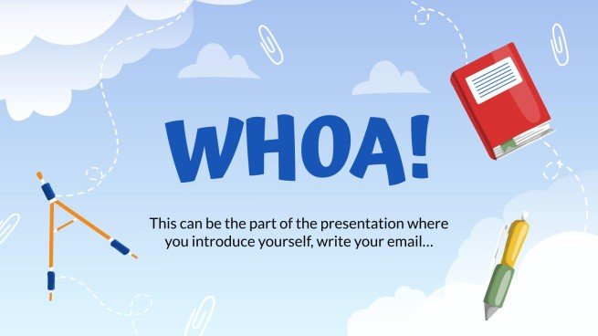 Leçon de sciences en plein air Modèles de présentation