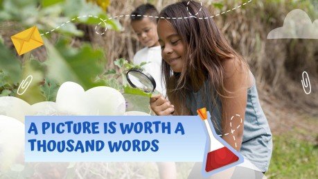 Leçon de sciences en plein air Modèles de présentation