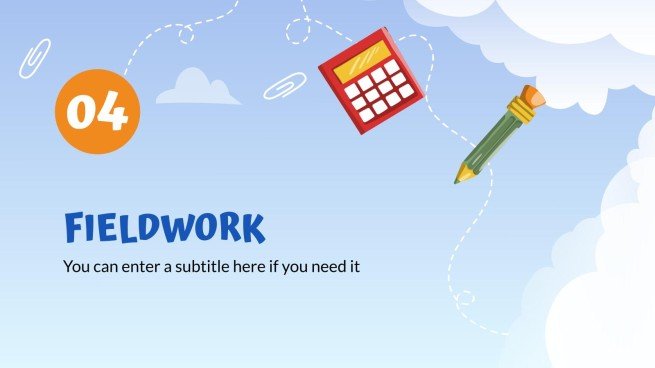 Leçon de sciences en plein air Modèles de présentation