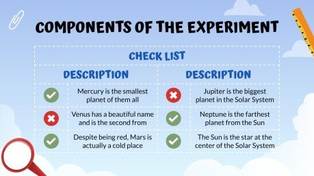Leçon de sciences en plein air Modèles de présentation