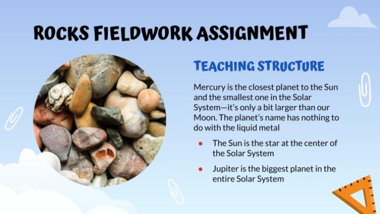 Leçon de sciences en plein air Modèles de présentation