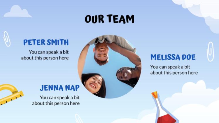 Leçon de sciences en plein air Modèles de présentation