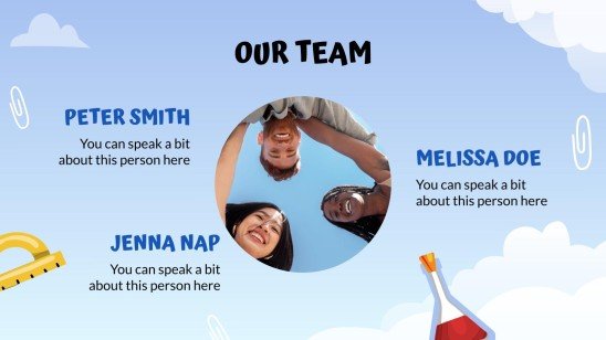 Leçon de sciences en plein air Modèles de présentation