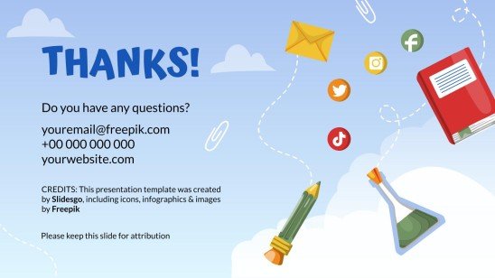 Leçon de sciences en plein air Modèles de présentation