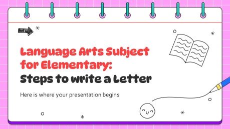 Arts du langage pour l'élémentaire : Étapes de la rédaction d'une lettre Modèles de présentation