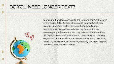 학교 필수품 프레젠테이션 템플릿