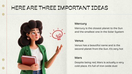 학교 필수품 프레젠테이션 템플릿