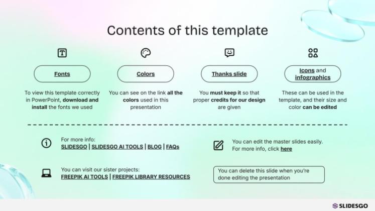 Future of Data presentation template 