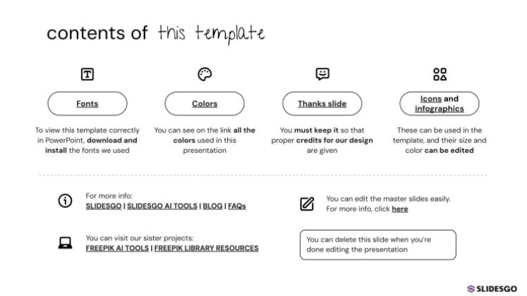 Summer Study Hacks presentation template 