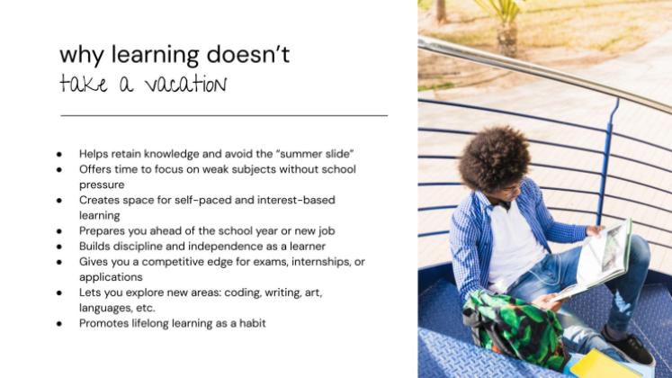 여름 공부 꿀팁 프레젠테이션 템플릿