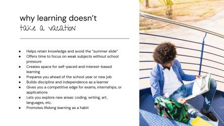 여름 공부 꿀팁 프레젠테이션 템플릿