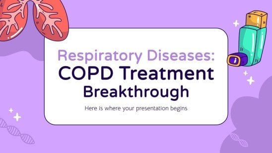 Maladies respiratoires : Percée dans le traitement de la BPCO Modèles de présentation