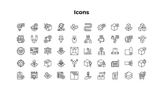 Plantilla de presentación Infografía del ciclo de vida del producto