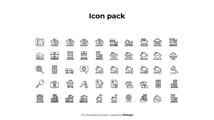 부동산 통찰력 인포그래픽 프레젠테이션 템플릿