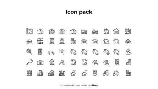 부동산 통찰력 인포그래픽 프레젠테이션 템플릿