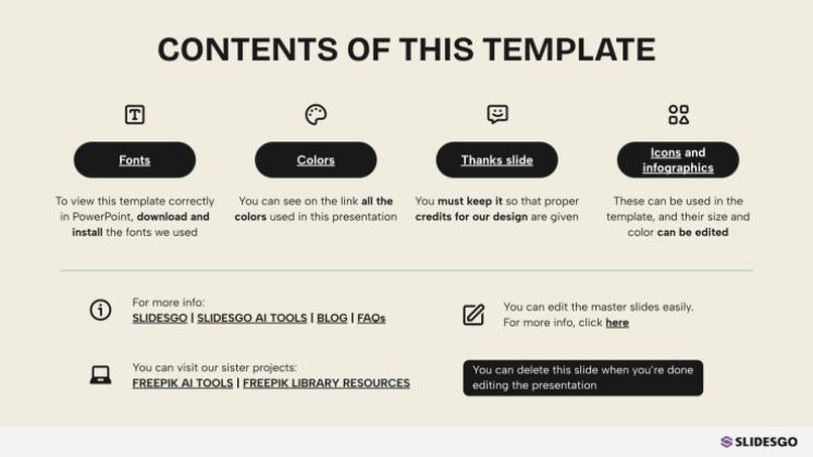 Government Strategy Meeting presentation template 