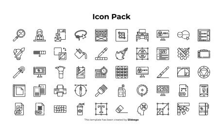 비주얼 커뮤니케이션 인포그래픽 프레젠테이션 템플릿