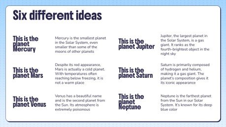 창의적인 만화 프레젠테이션 템플릿