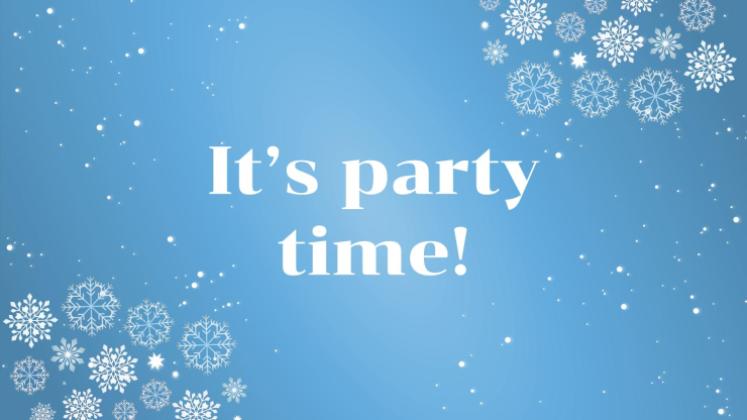 Minithème de la fête de l'hiver Modèles de présentation