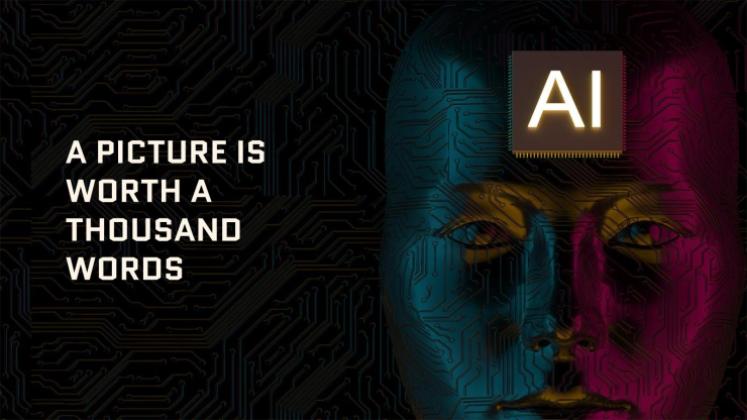 Plantilla de presentación Pitch deck para una app de inteligencia artificial