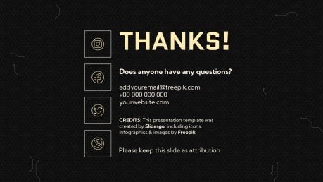 Plantilla de presentación Pitch deck para una app de inteligencia artificial