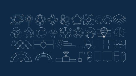 Plantilla de presentación Pitch deck para una app de inteligencia artificial