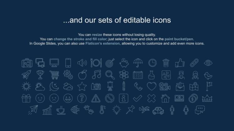 Plantilla de presentación Pitch deck para una app de inteligencia artificial