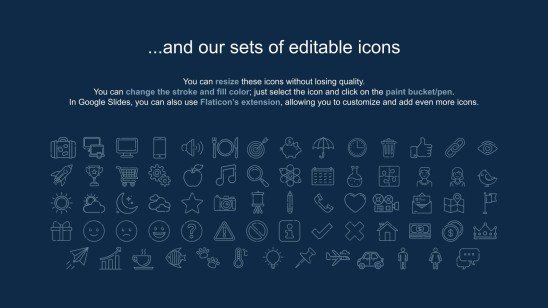Plantilla de presentación Pitch deck para una app de inteligencia artificial