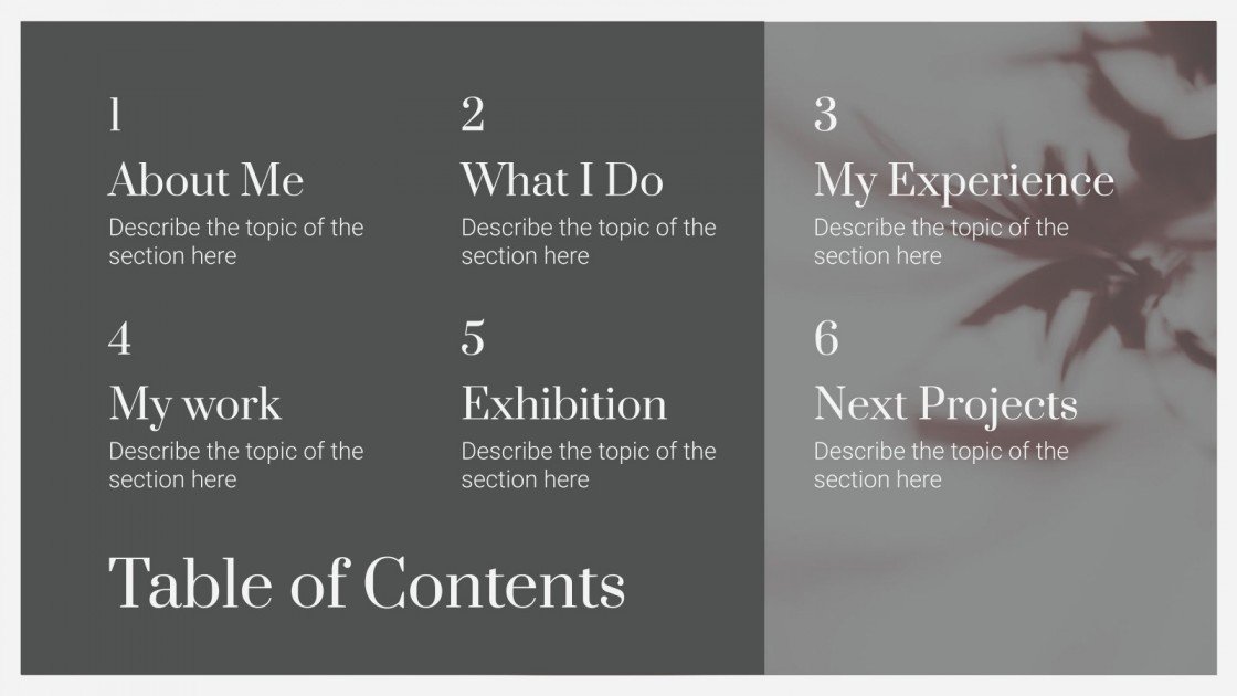 Interior Design Portfolio Google Slides Theme and PPT Template