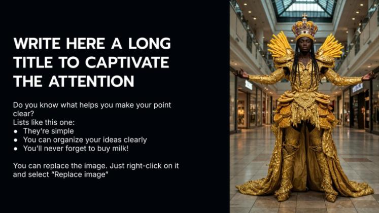 Consumerism presentation template 