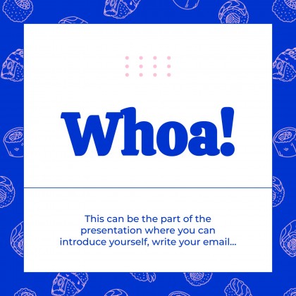 Internationalen Sushi-Tag Präsentationsvorlage