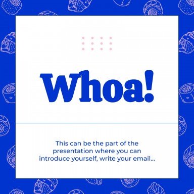 Internationalen Sushi-Tag Präsentationsvorlage