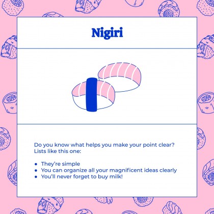 Internationalen Sushi-Tag Präsentationsvorlage