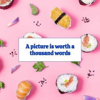 Internationalen Sushi-Tag Präsentationsvorlage