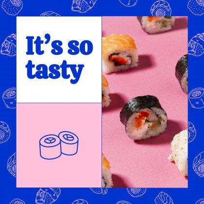 Internationalen Sushi-Tag Präsentationsvorlage