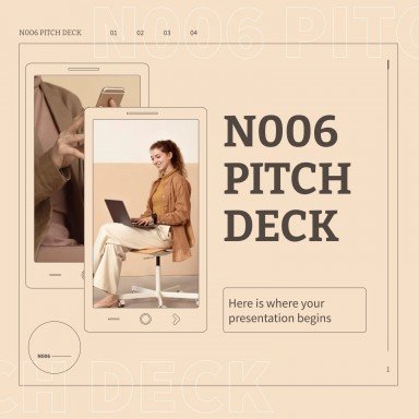 N006 Pitch Deck presentation template 