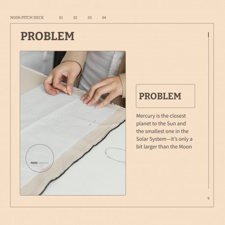 N006 Pitch Deck presentation template 