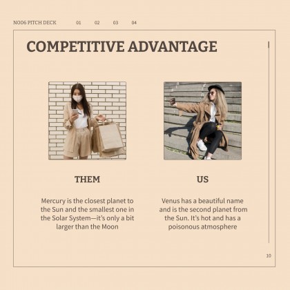 N006 Pitch Deck presentation template 